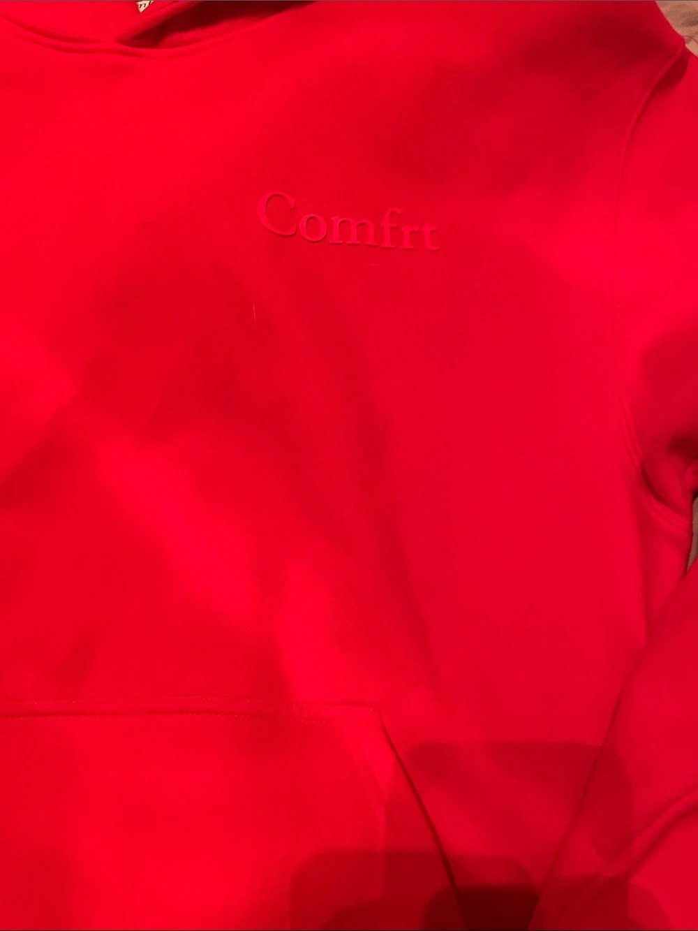 Comfrt Signature Hoodie Red